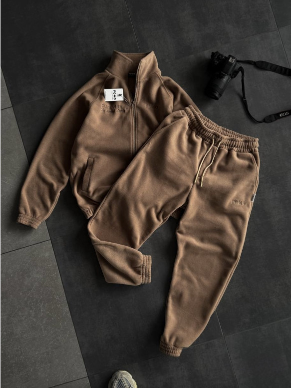 Флісовий oversize костюм
