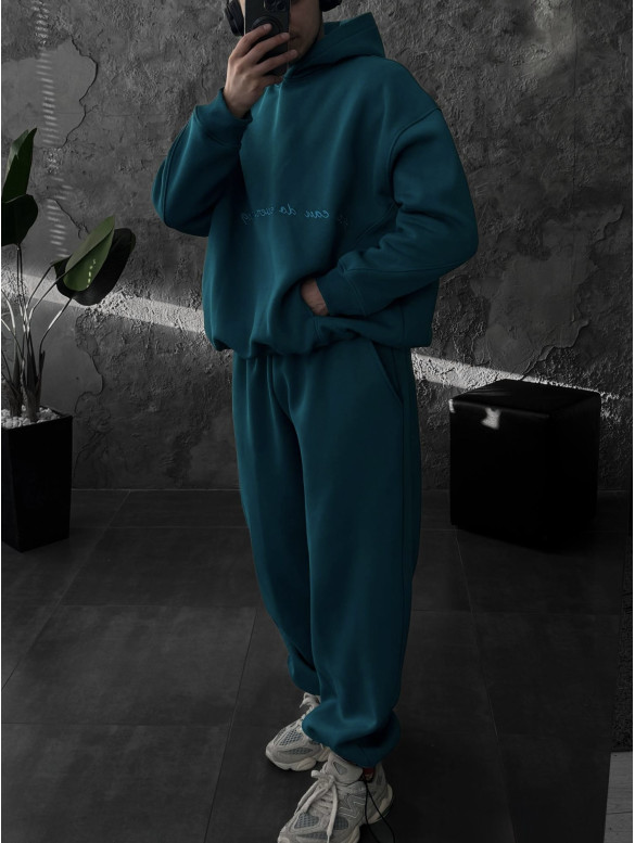 Oversize костюм з вишивкою