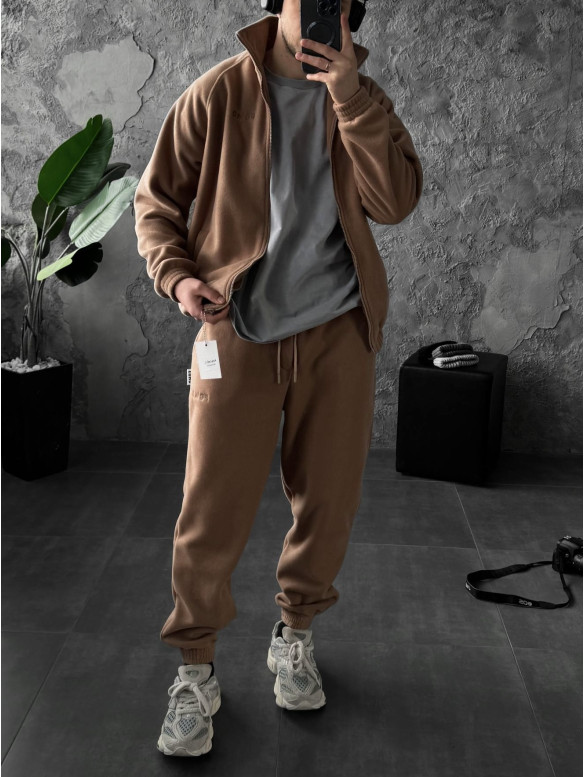 Флісовий oversize костюм