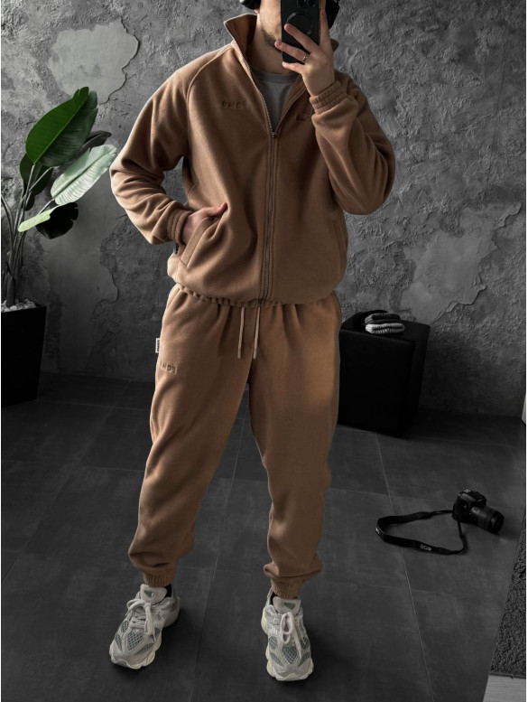 Флісовий oversize костюм