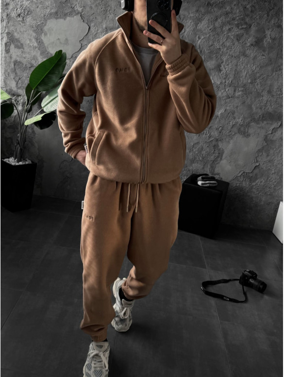 Флісовий oversize костюм