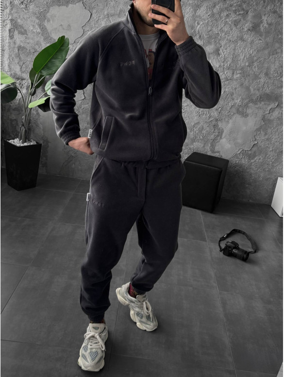 Флісовий oversize костюм