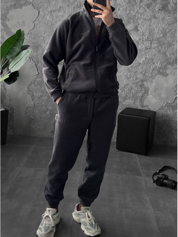 Флісовий oversize костюм