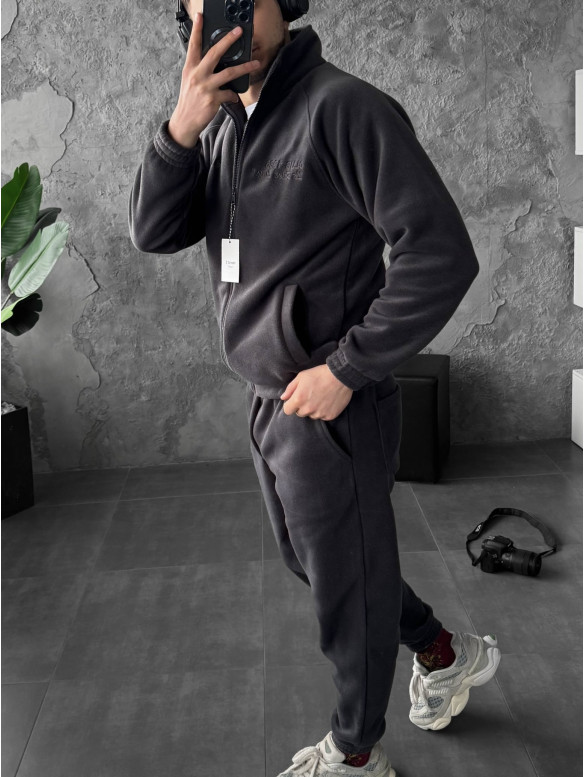 Флісовий oversize костюм