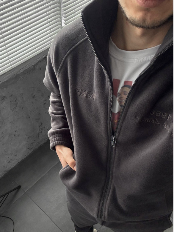 Флісовий oversize костюм
