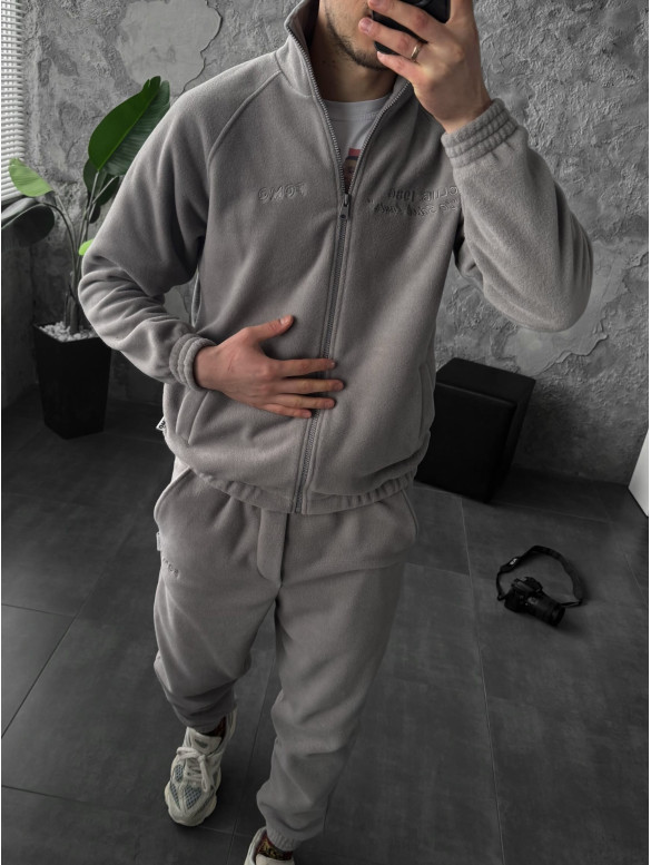 Флісовий oversize костюм
