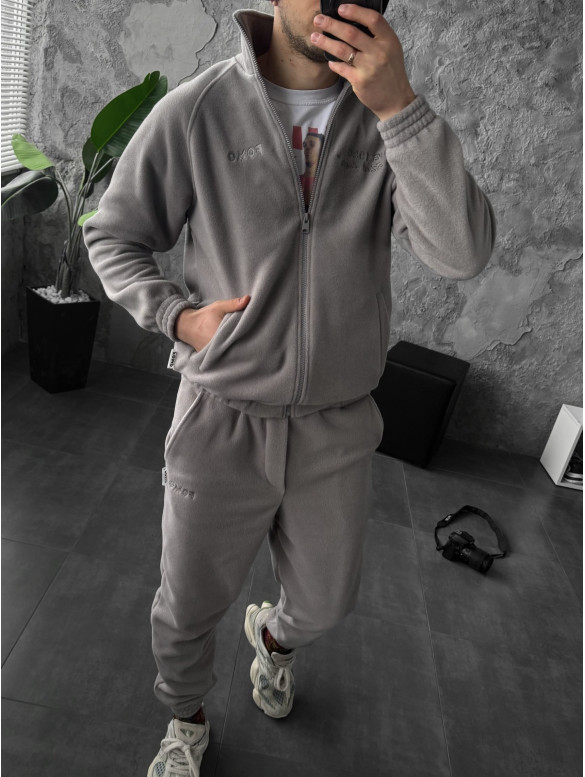 Флісовий oversize костюм