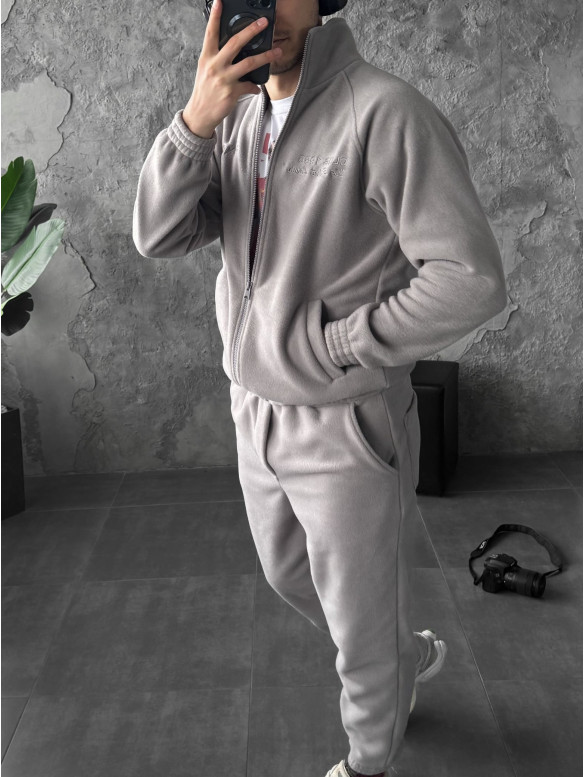 Флісовий oversize костюм