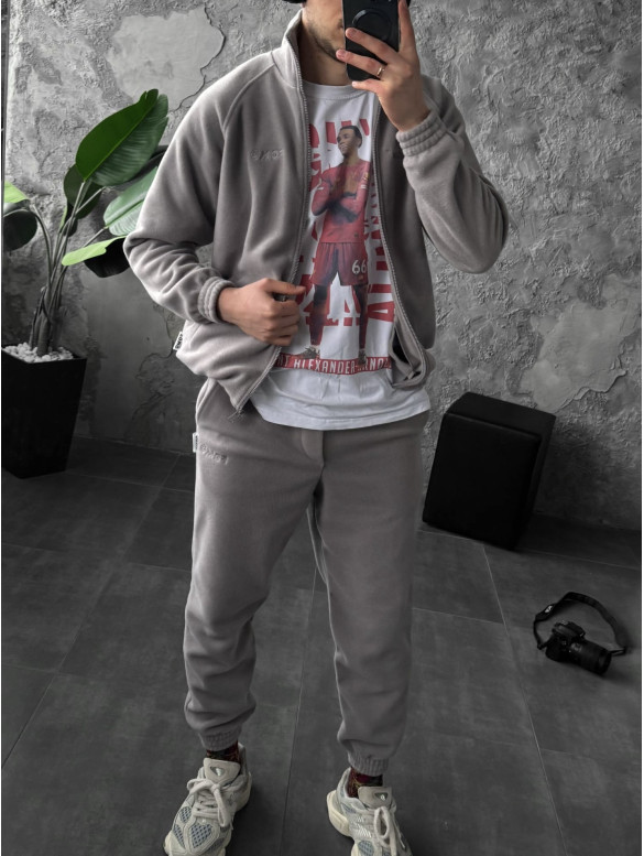 Флісовий oversize костюм