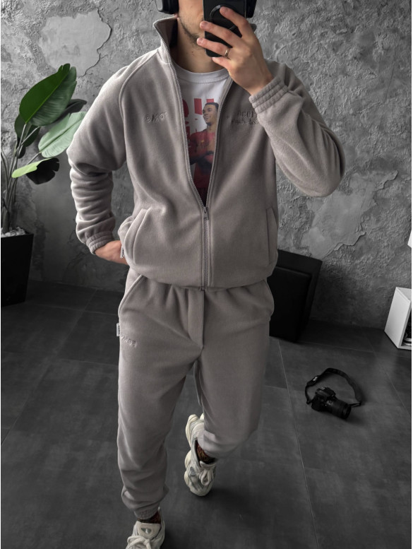 Флісовий oversize костюм