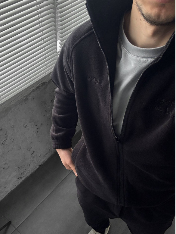 Флісовий oversize костюм