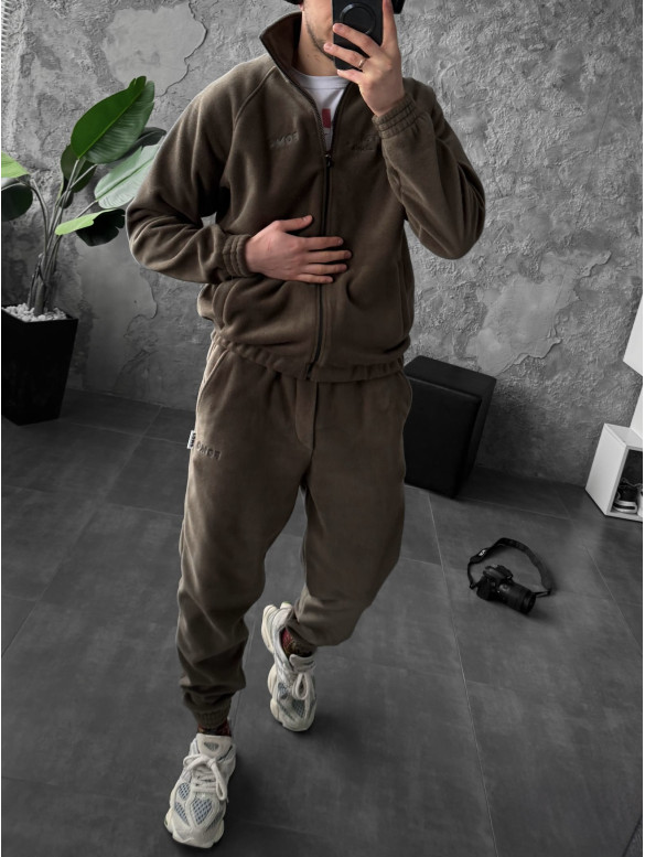 Флісовий oversize костюм