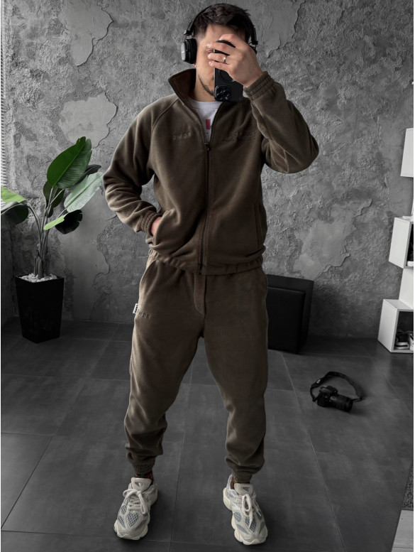 Флісовий oversize костюм