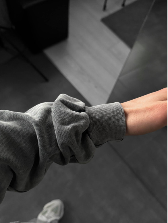 Oversize костюм з вивареної тканини