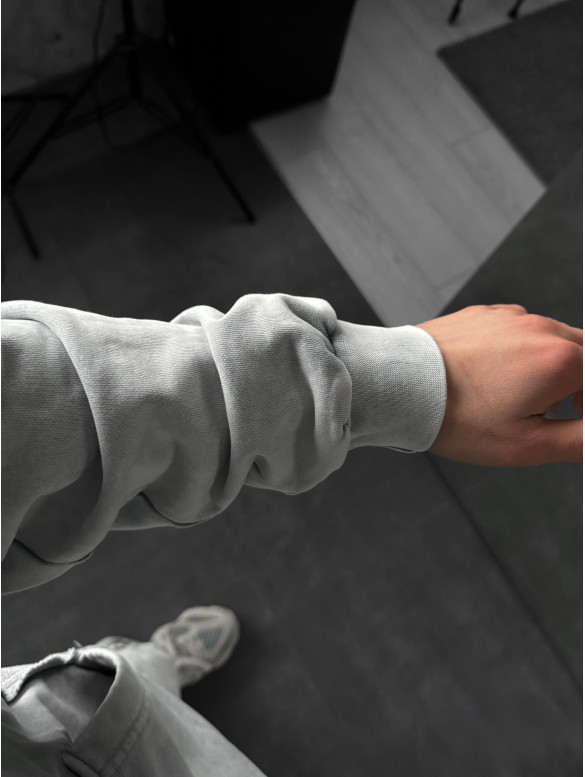 Oversize костюм з вивареної тканини