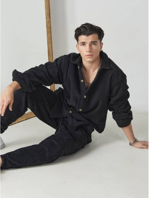 Флісовий oversize костюм