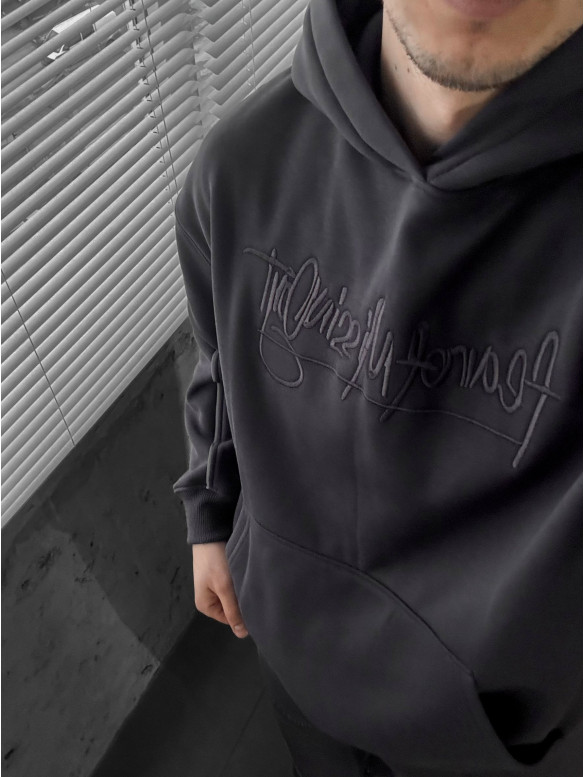 Oversize костюм з вишивкою