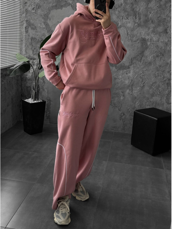 Oversize костюм з вишивкою