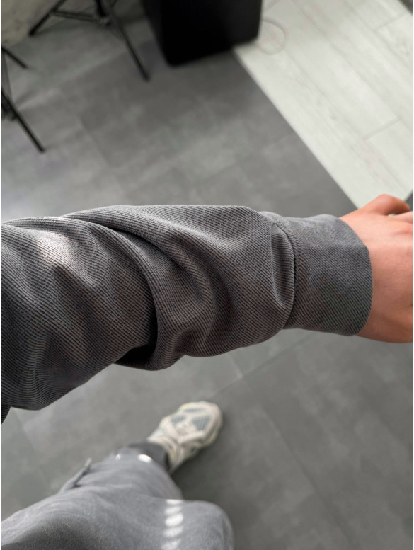 Oversize костюм з накладними кишенями