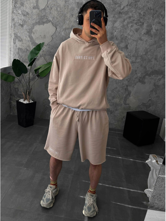 Oversize костюм з вишивкою