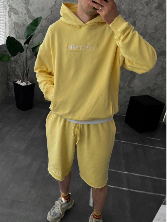 Oversize костюм з вишивкою