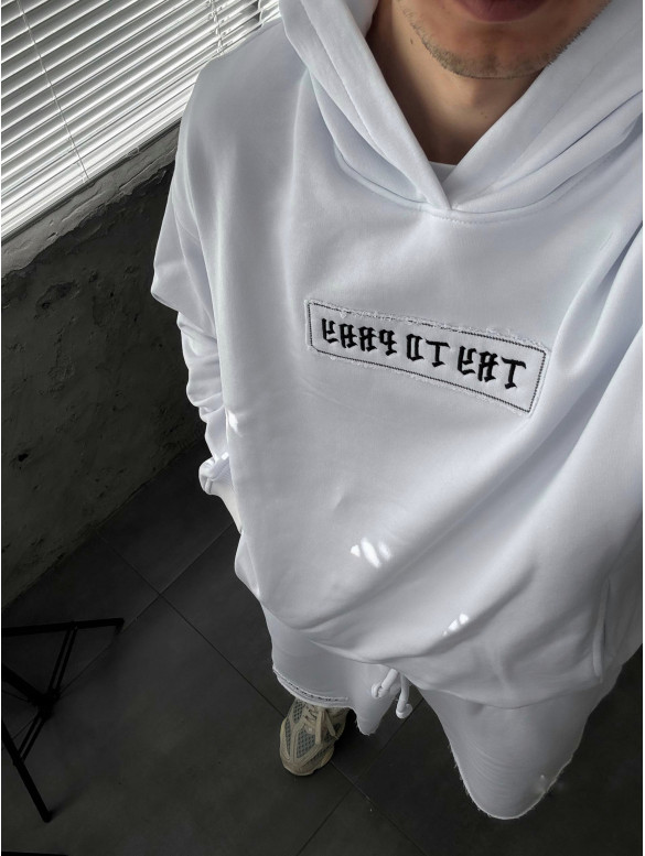 Oversize костюм з вишивкою
