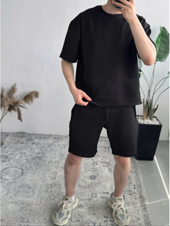 Oversize костюм з вишивкою