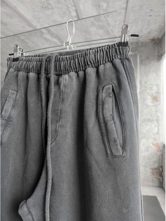 Oversize костюм з вивареної тканини