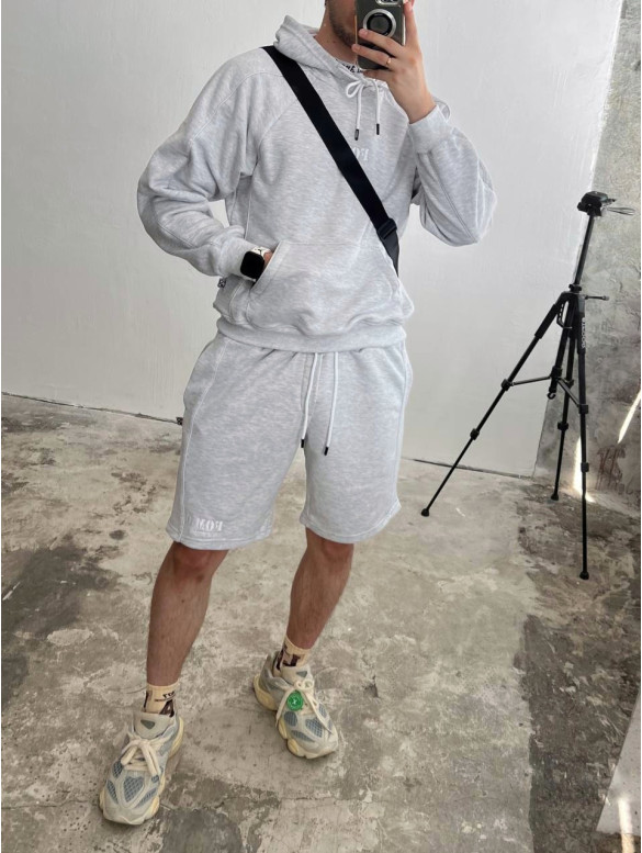 Oversize костюм з принтом