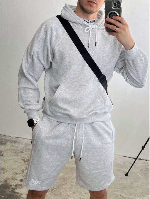 Oversize костюм з принтом