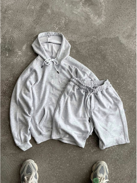 Oversize костюм з принтом