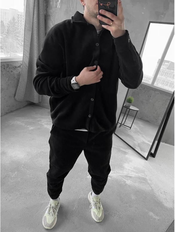 Флісовий oversize костюм