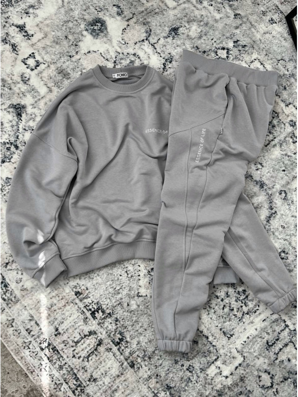 Oversize костюм з надписом