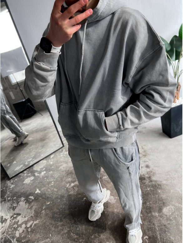 Oversize костюм з акцентними швами
