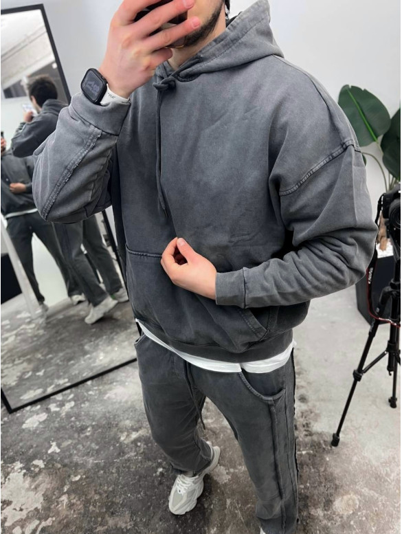 Oversize костюм з акцентними швами