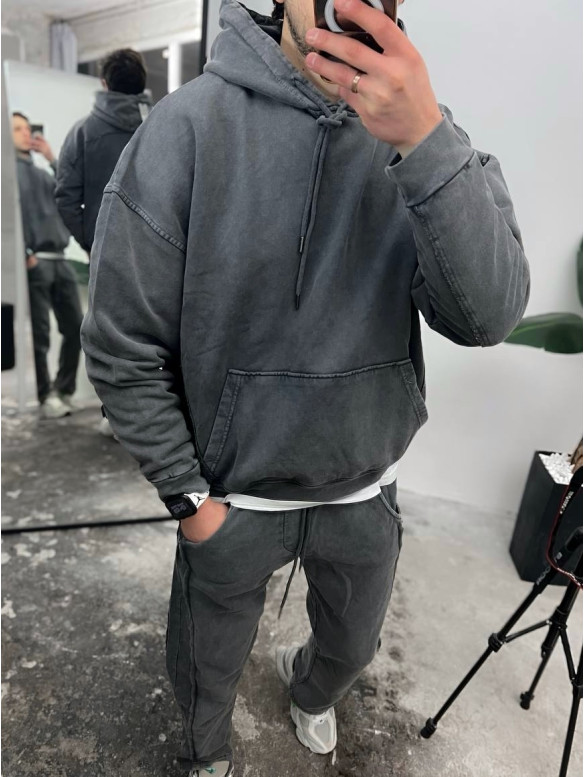 Oversize костюм з акцентними швами