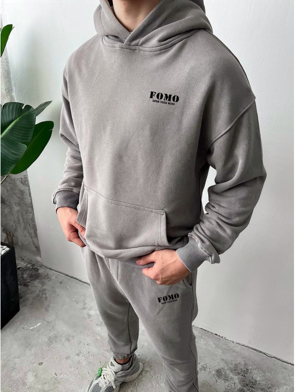 Oversize костюм з надписом