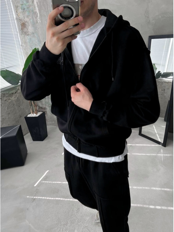 Oversize костюм з акцентними швами