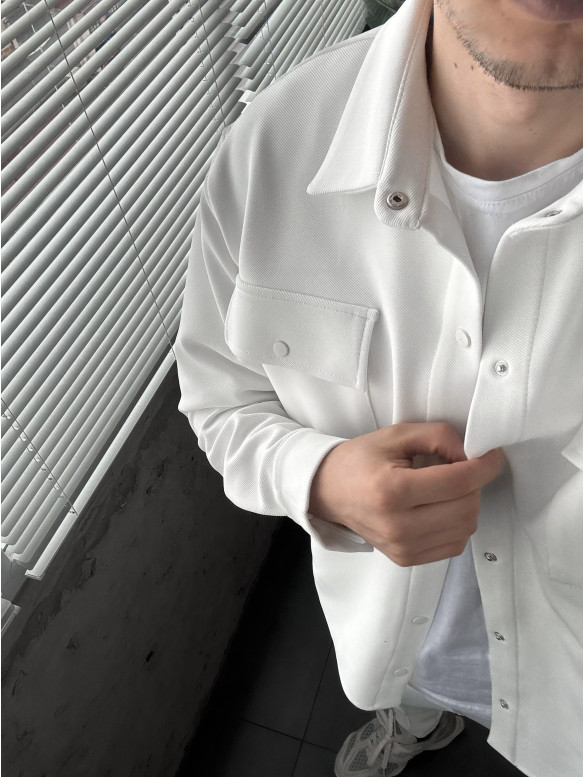 Oversize костюм з накладними кишенями
