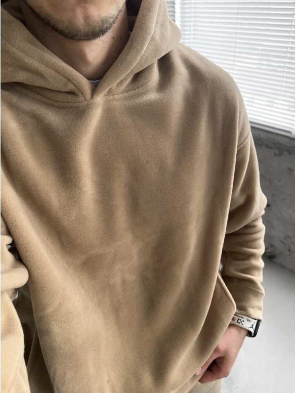 Флісовий oversize костюм