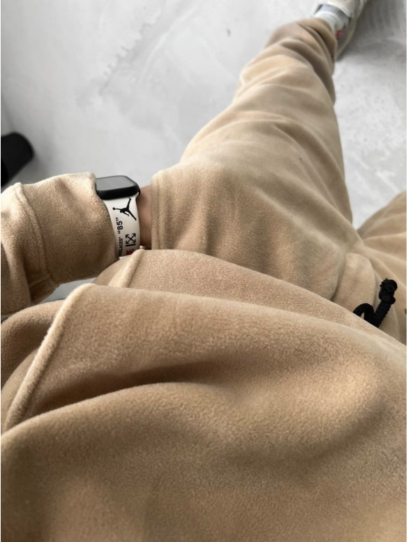 Флісовий oversize костюм
