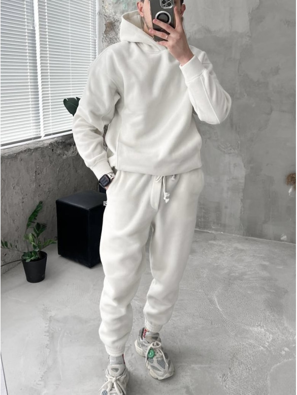 Флісовий oversize костюм