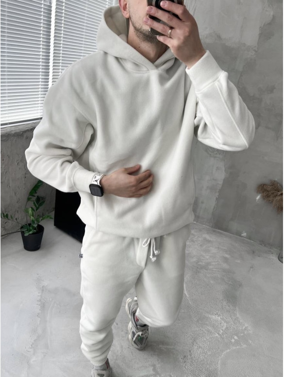 Флісовий oversize костюм