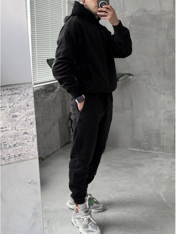 Флісовий oversize костюм