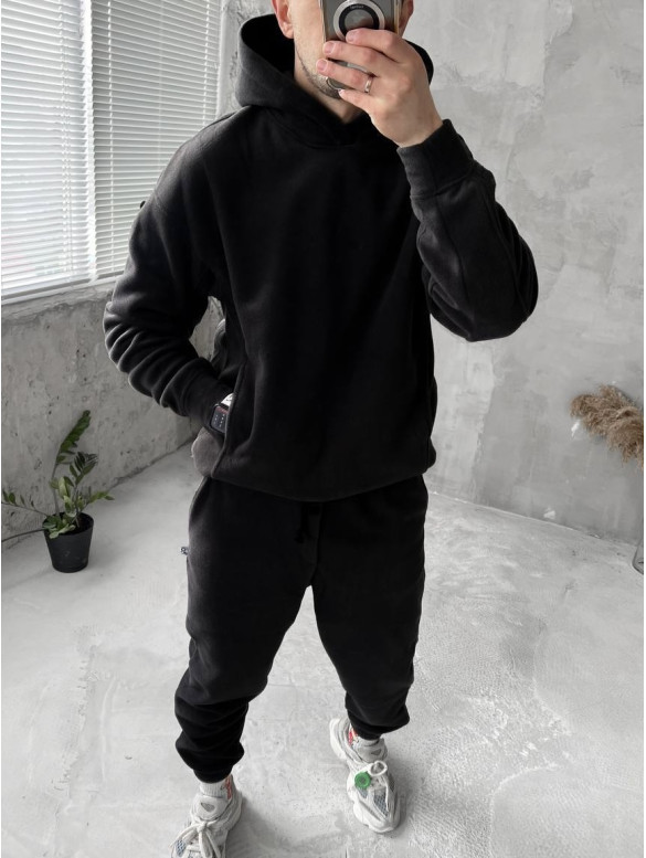 Флісовий oversize костюм