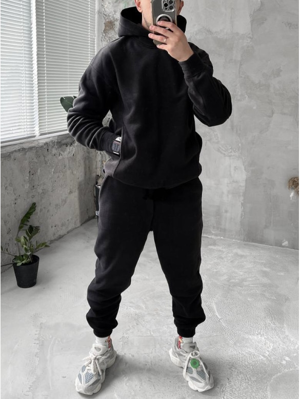 Флісовий oversize костюм