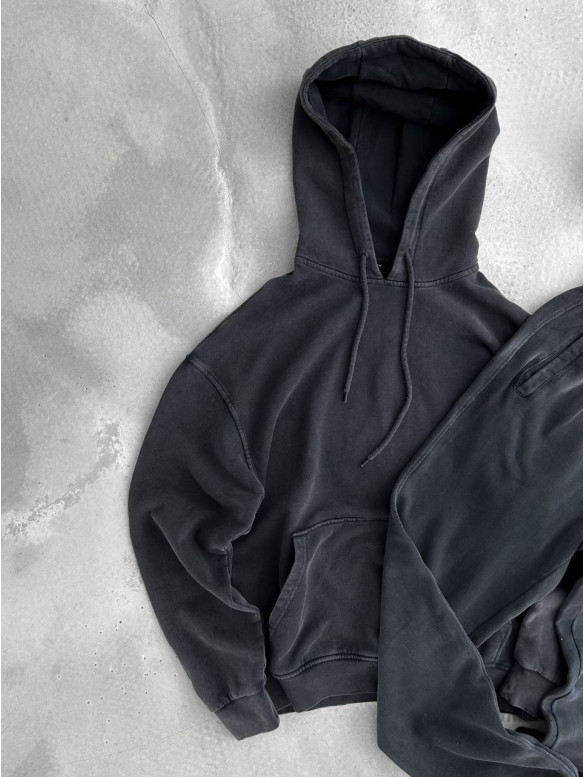 Oversize костюм з вивареної тканини