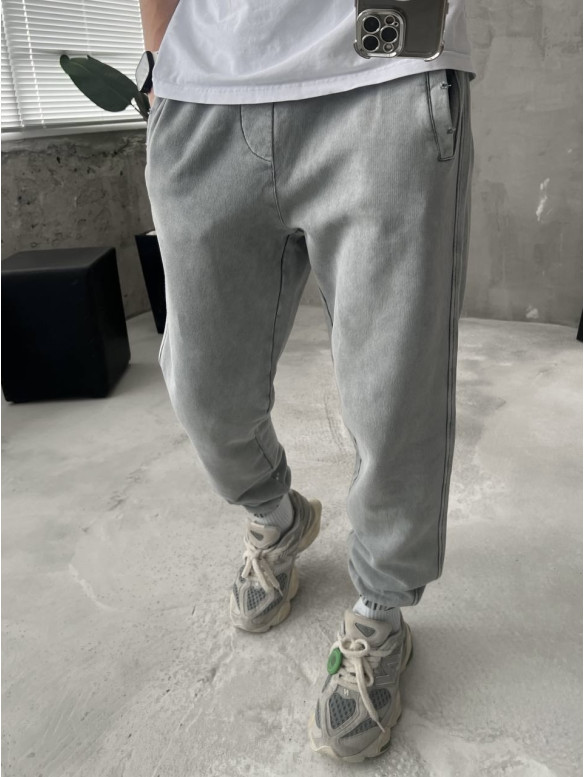 Oversize костюм з вивареної тканини