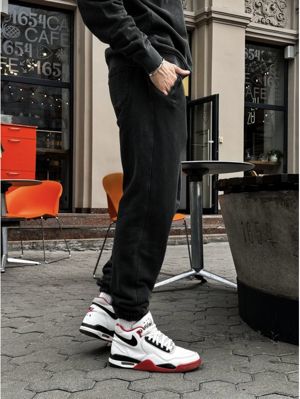Oversize костюм з вивареної тканини