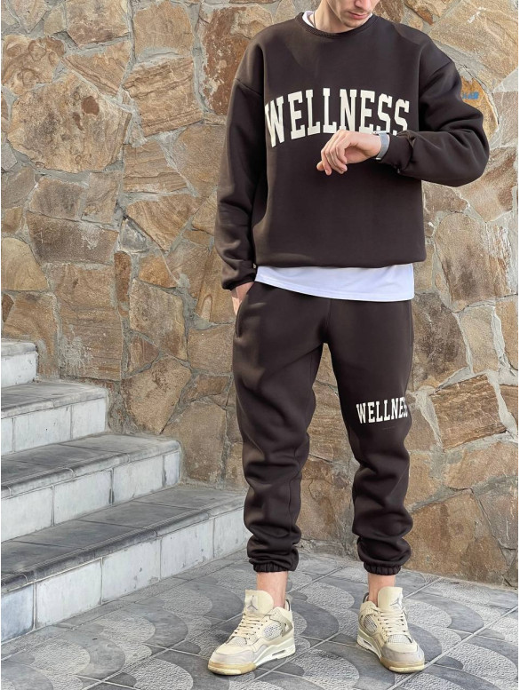 Oversize костюм з надписом